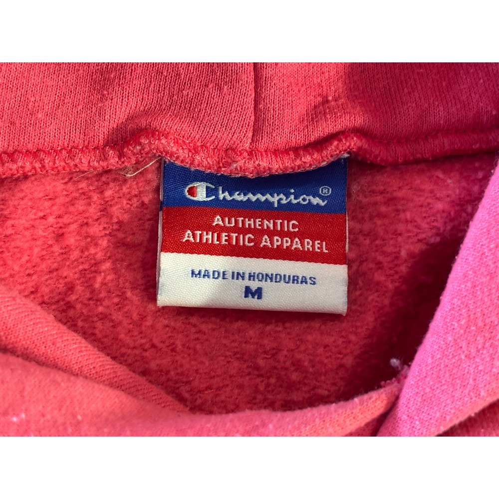 Champion Columbia University Hoodie‎ Pink Teachers College TC Graphic Sweatshirt - Picture 9 of 13